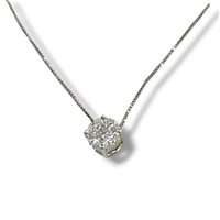 Necklace Gianni Pace Woman in White Gold Diamante CAP4C